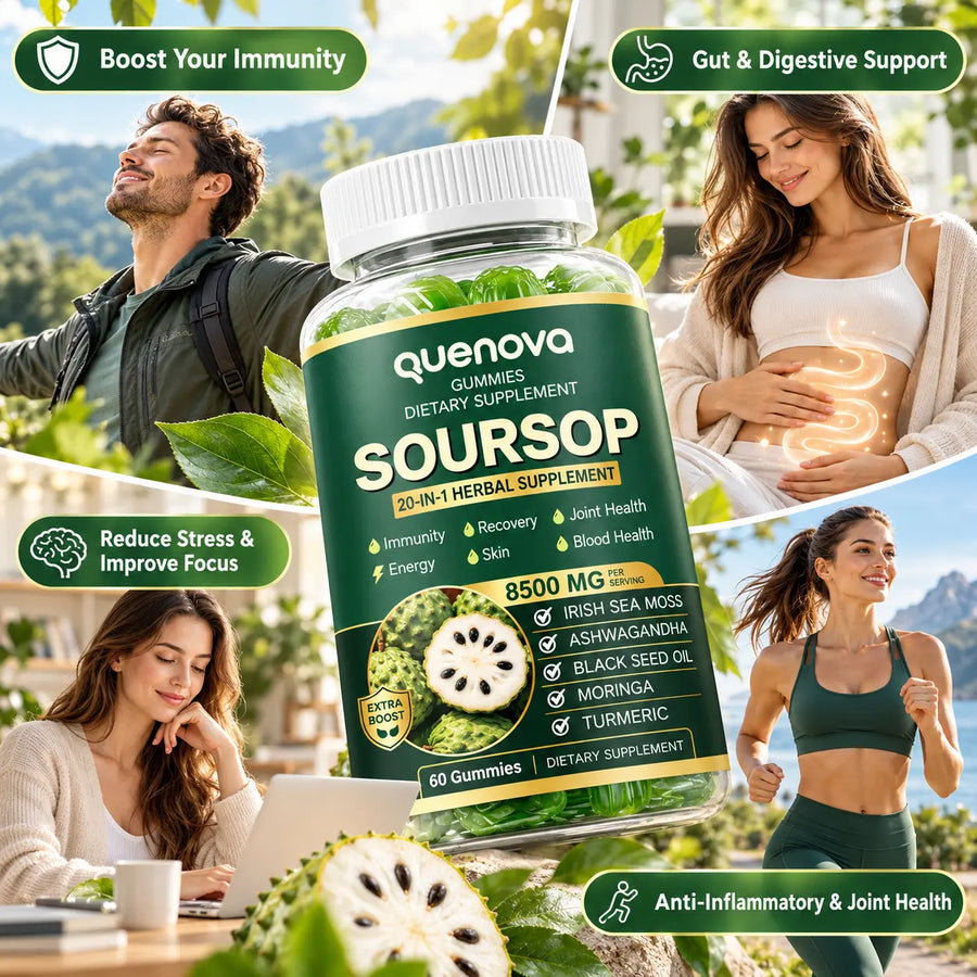 Quenova soursop gummies lifestyle