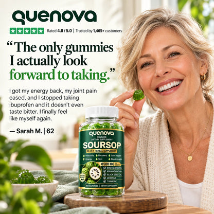 Quenova Soursop 20-in-1 Gummies